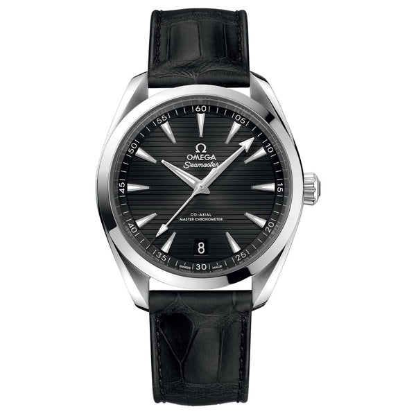 omega seamaster aqua terra 41mm black dial gents automatic watch