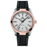 OMEGA Seamaster Aqua Terra 41mm Silver Dial 18ct Rose Gold & Steel Automatic Gents Watch 22022412102001
