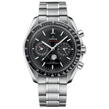 OMEGA Speedmaster Moonphase Chronograph 44.25mm Black Dial Automatic Gents Watch 30430445201001