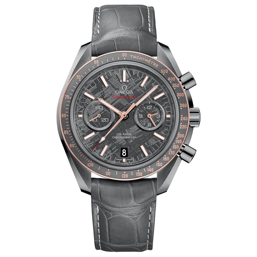 OMEGA Speedmaster Dark Side of The Moon Chronograph 44.25mm Meteorite Dial 18ct Rose Gold & Ceramic Automatic Watch 31163445199001
