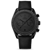 omega speedmaster dark side of the moon chronograph 44.25mm black dial black ceramic automatic gents watch