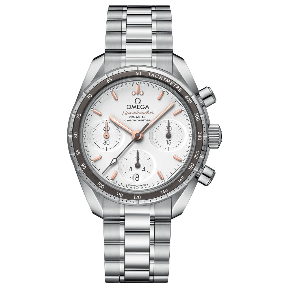 OMEGA Speedmaster 38 Chronograph 38mm Silver Dial Automatic Watch 32430385002001