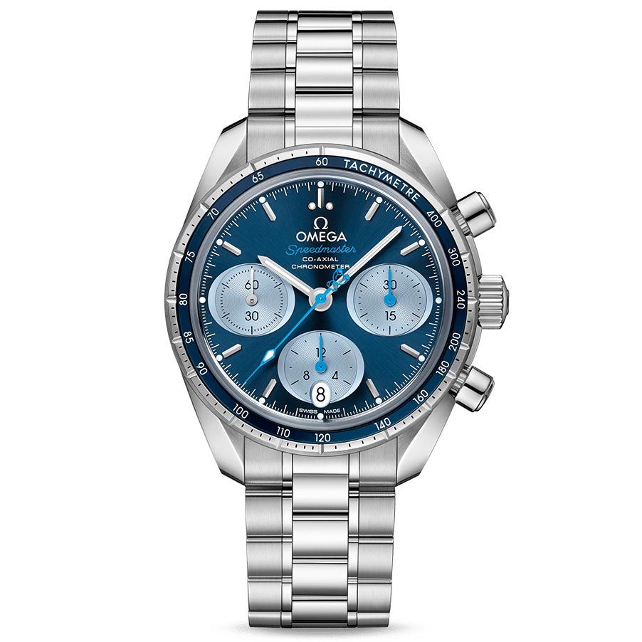 OMEGA Speedmaster 38 Chronograph Orbis Edition 38mm Blue Dial Automatic Watch 32430385003002
