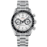 OMEGA Speedmaster Racing Chronograph 44.25mm White Dial Automatic Gents Watch 32930445104001
