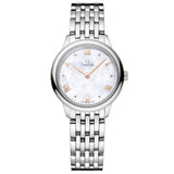 omega de ville prestige 27.5mm mop dial ladies quartz watch