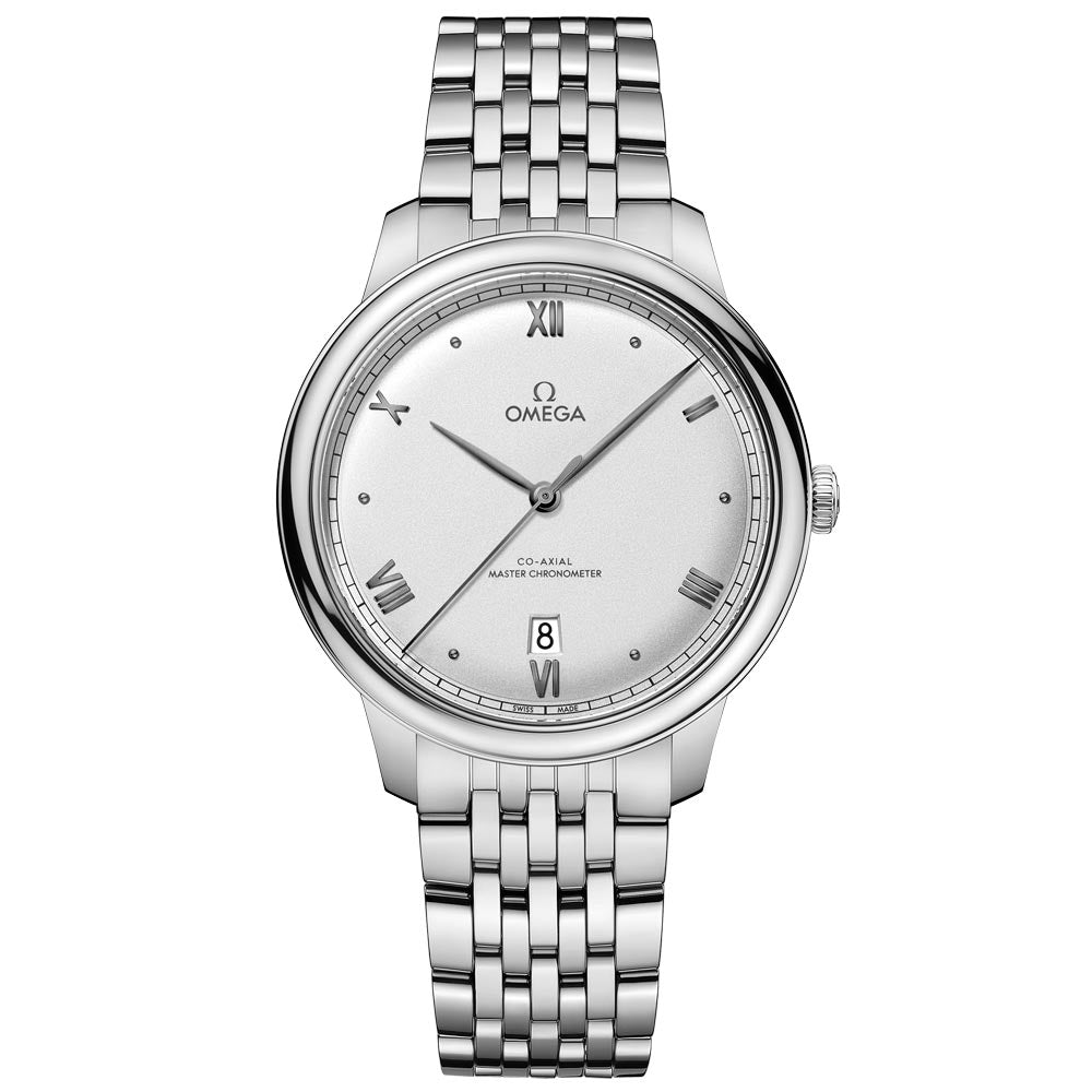 Omega De Ville Prestige 40mm Silver Dial Gents Automatic Watch 43410402002001