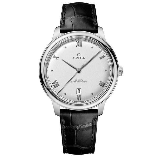 omega de ville prestige 40mm silver dial gents automatic watch