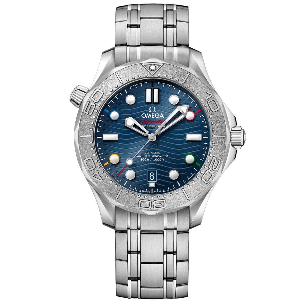 OMEGA Seamaster Diver 300m Beijing 2022 Edition 42mm Blue Dial Automatic Gents Watch 52230422003001
