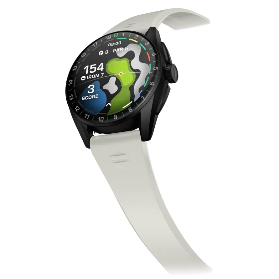 tag heuer connected 2023 golf edition 42mm titanium smart watch