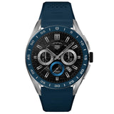 TAG Heuer Connected 2022 45mm Blue Rubber Strap Smart Watch SBR8A11.BT6260