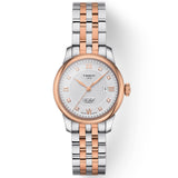tissot t-classic le locle automatic lady 29mm special edition rose gold pvd steel diamond watch