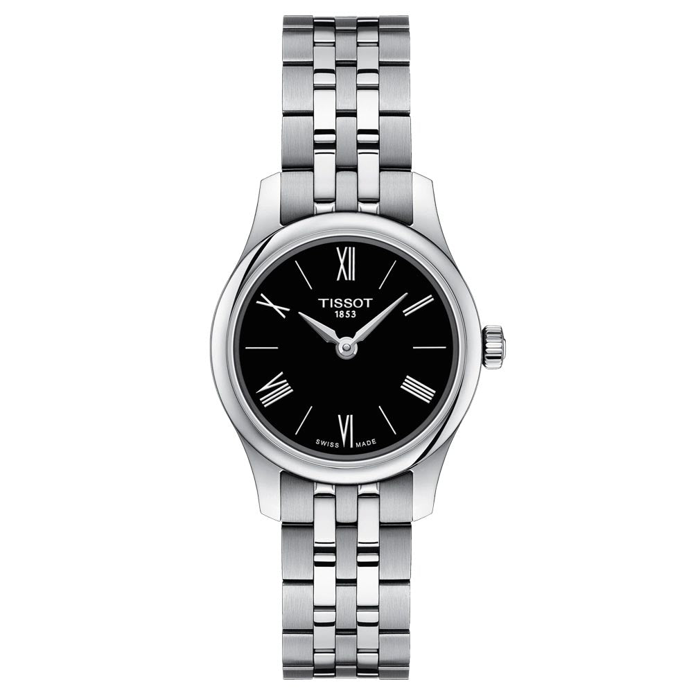 Tissot Tradition 5.5 Lady 25mm Black Dial Quartz Watch T0630091105800