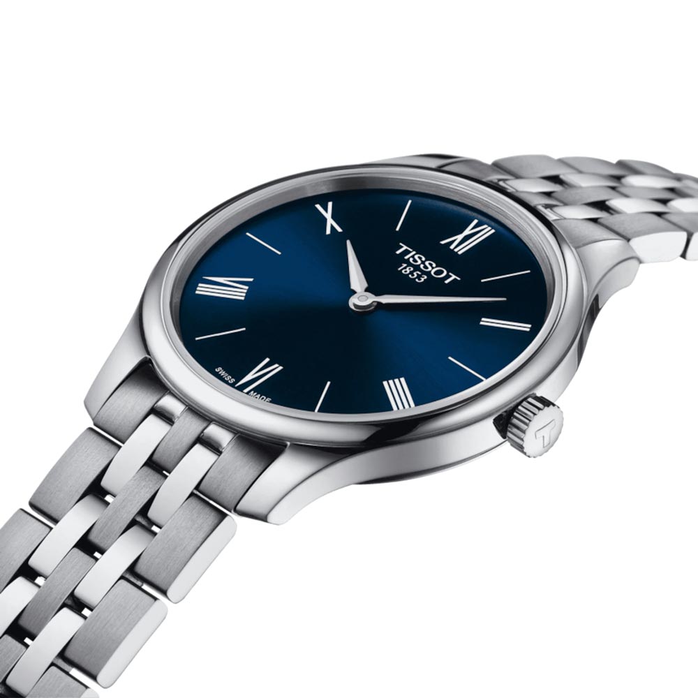 Tissot Tradition 5.5 Lady 31mm Blue Dial Quartz Watch T0632091104800