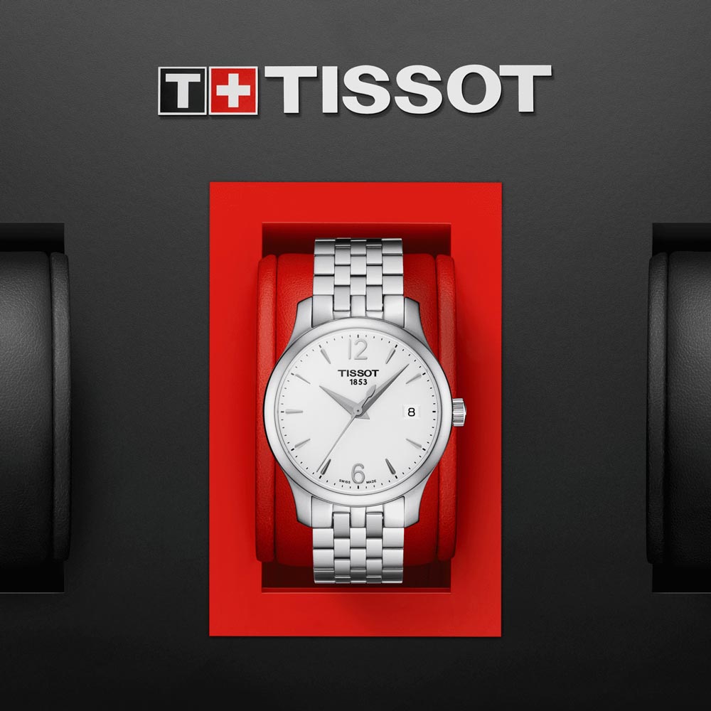 Tissot Tradition Lady 33mm Silver Dial Quartz Watch T0632101103700