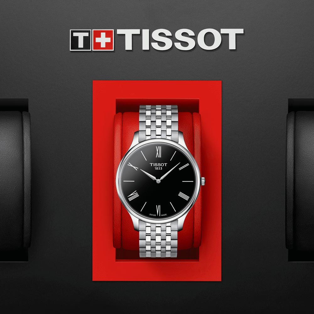 Tissot Tradition 39mm Black Dial Gents Quartz Watch T0634091105800
