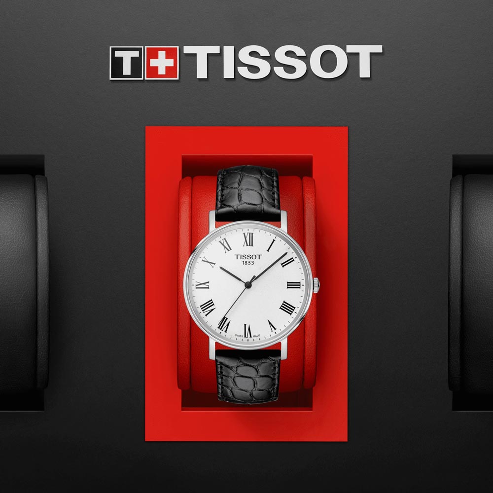Tissot T-Classic Everytime Medium 38mm Silver Dial Watch T1094101603301