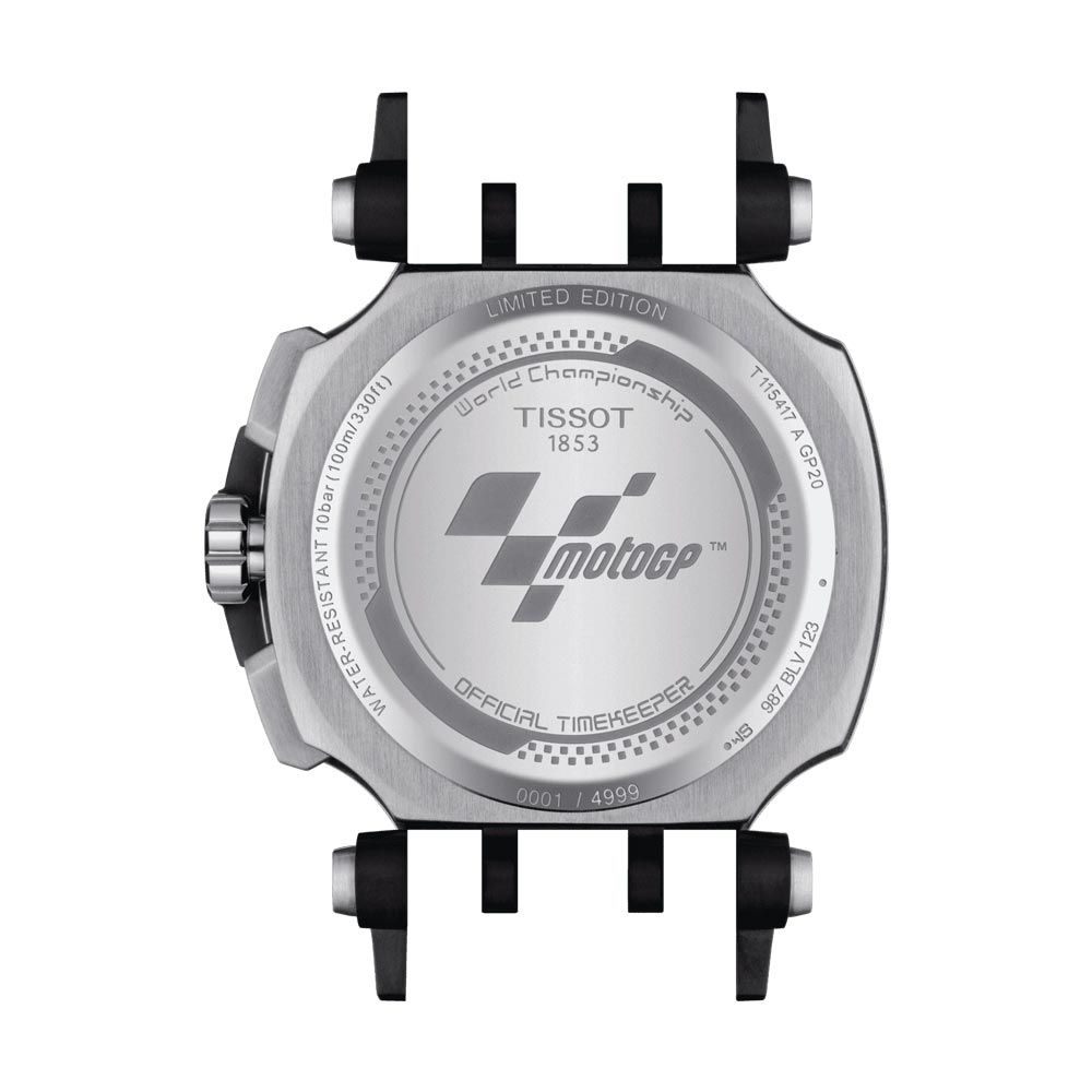 Tissot T-Sport T-Race MotoGP Chronograph Limited Edition Black PVD Steel Gents Watch T1154172705101