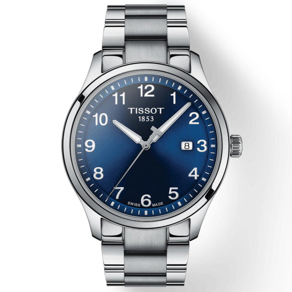 Tissot T-Sport Gent XL Classic 42mm Blue Dial Stainless Steel Gents Watch T1164101104700