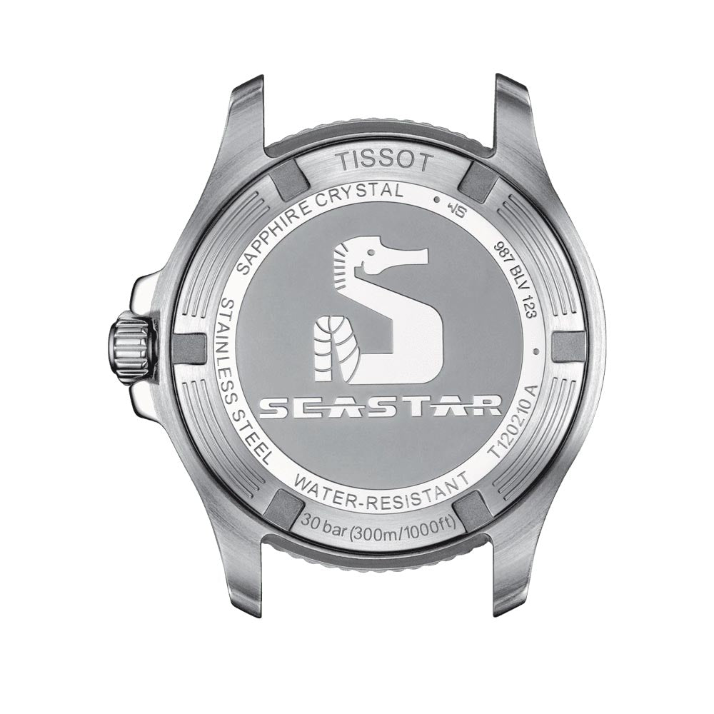 Tissot T-Sport Seastar 1000 Blue Dial 36mm Stainless Steel Watch T1202101104100