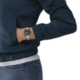 Tissot Seastar 1000 Black Dial 36mm Gold PVD Steel Quartz Watch T1202102105100