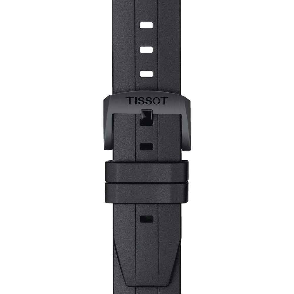 Tissot Seastar 1000 Powermatic 80 Black Dial 43mm Black PVD Steel Automatic Gents Watch T1204073705100