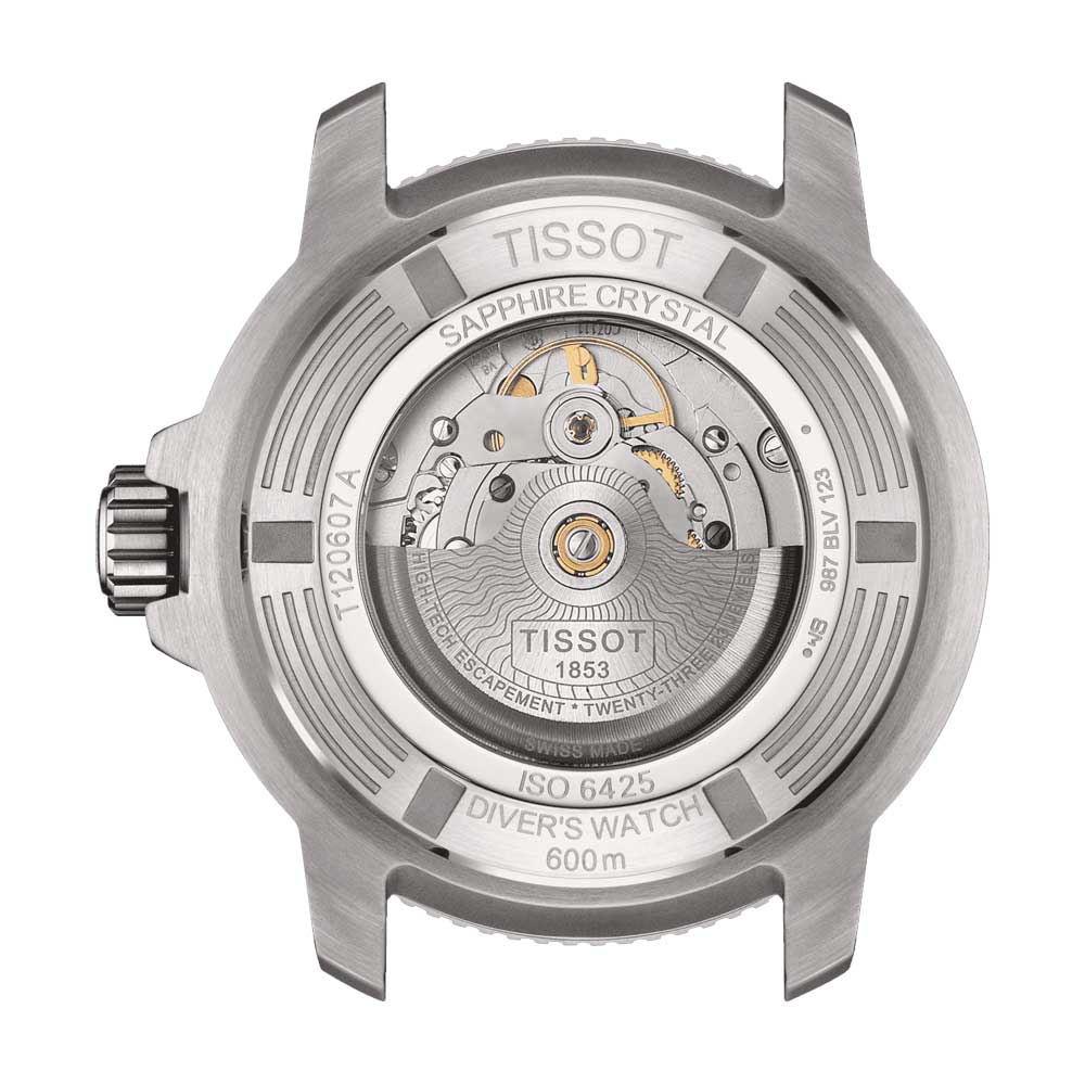 Tissot Seastar 2000 Powermatic 80 Grey Dial 46mm Automatic Gents Watch T1206071744101