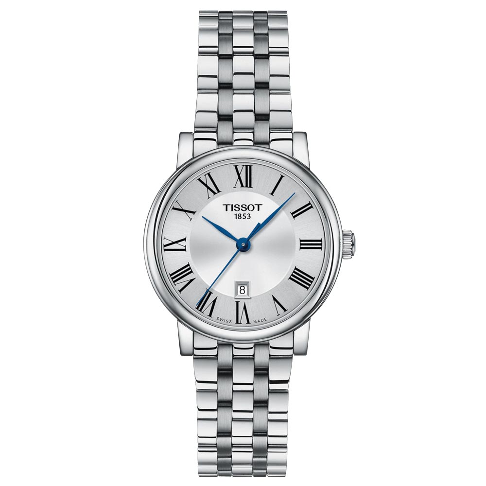 Tissot Carson Premium Lady 30mm Silver Dial Quartz Watch T1222101103300