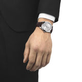 Tissot Gentleman Powermatic 80 Silicium 40mm Silver Dial Automatic Gents Watch T1274071603101