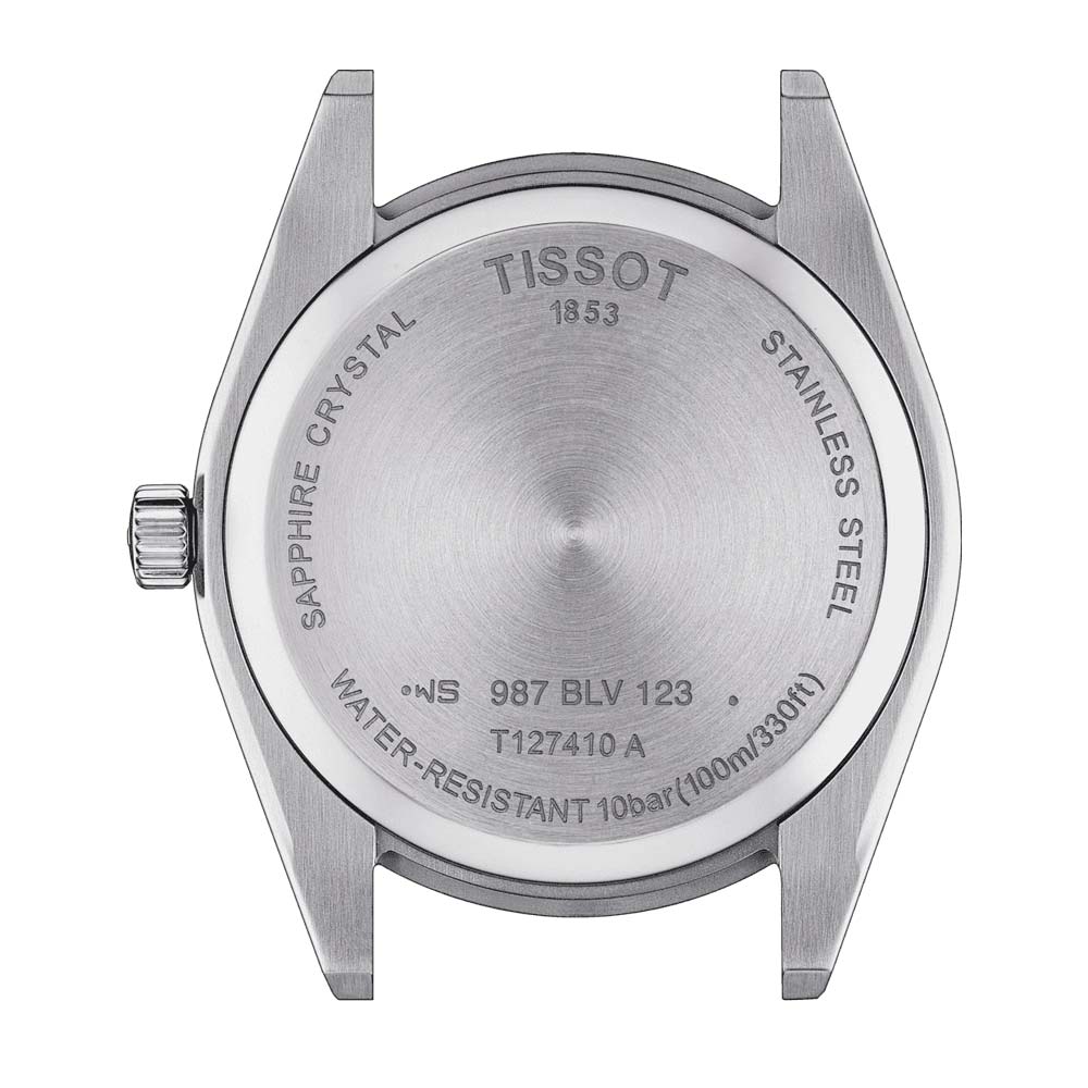 Tissot Gentleman 40mm Blue Dial Gents Quartz Watch T1274101604101