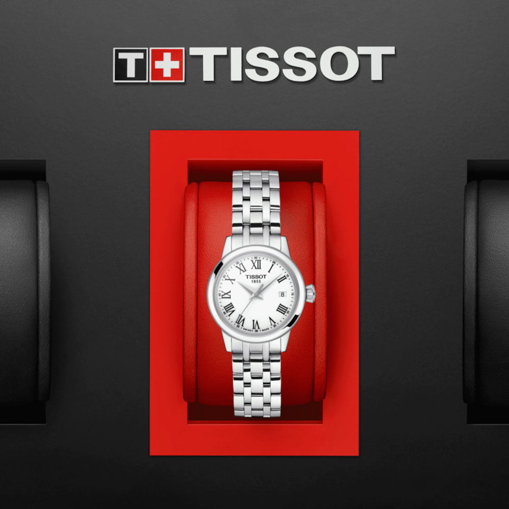 Tissot Classic Dream Lady 28mm White Dial Quartz Watch T1292101101300