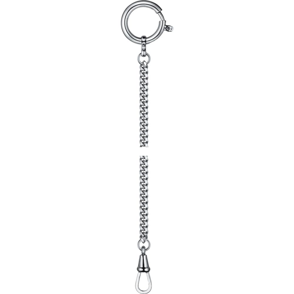 tissot savonnette 48.5mm white dial quartz pocket watch chain
