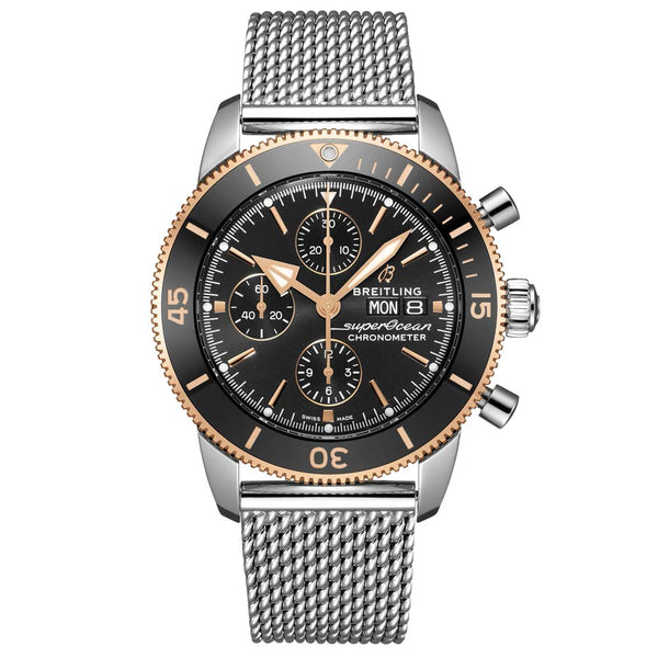 Breitling Superocean Heritage Chronograph 44mm Steel & 18ct Rose Gold Automatic Gents Watch U13313121B1A1