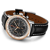 Breitling Navitimer 41mm Black Dial 18ct Rose Gold & Steel Automatic Chronograph Gents Watch U13324211B1X1
