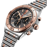 Breitling Chronomat B01 42mm Anthracite Dial Steel & 18ct Rose Gold Automatic Gents Watch UB0134101B1U1
