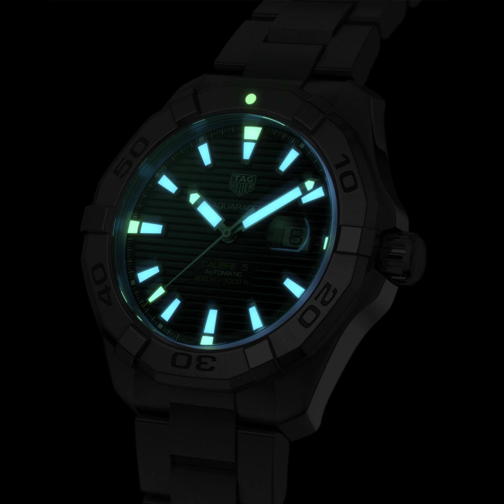 TAG Heuer Aquaracer Gents 43mm Black Dial Automatic Watch WAY2010.BA0927