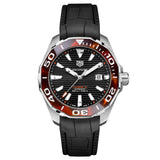 TAG Heuer Gents Aquaracer 43mm Black Dial Stainless Steel Automatic Watch WAY201N.FT6177