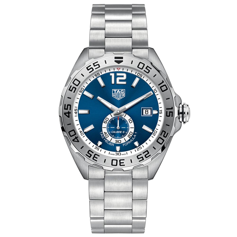 TAG Heuer Formula 1 Blue Dial 43mm Stainless Steel Automatic Gents Watch WAZ2014.BA0842