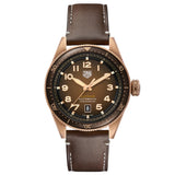 TAG Heuer Autavia 42mm Chocolate Brown Dial Bronze & Titanium Automatic Gents Watch WBE5191.FC8276