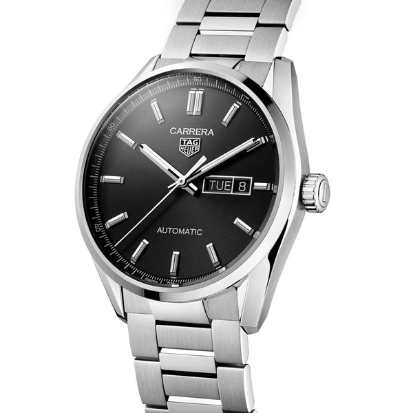 TAG Heuer Carrera Day Date 41mm Black Dial Automatic Gents Watch WBN2010.BA0640