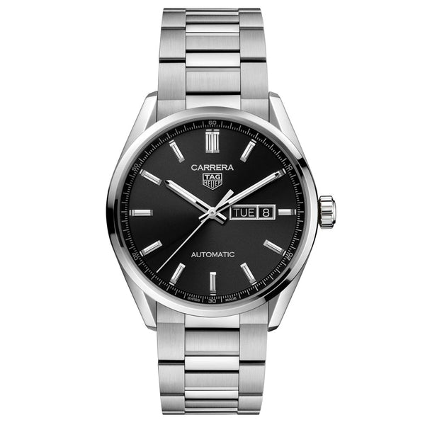 TAG Heuer Carrera Day Date 41mm Black Dial Automatic Gents Watch WBN2010.BA0640