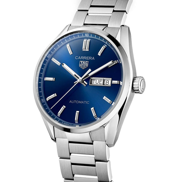 TAG Heuer Carrera Day Date 41mm Blue Dial Automatic Gents Watch WBN2012.BA0640