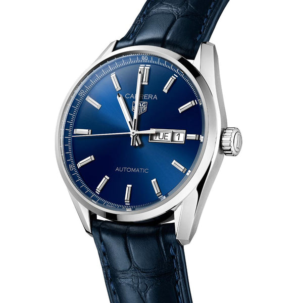 TAG Heuer Carrera Day Date 41mm Blue Dial Automatic Gents Watch WBN2012.FC6502