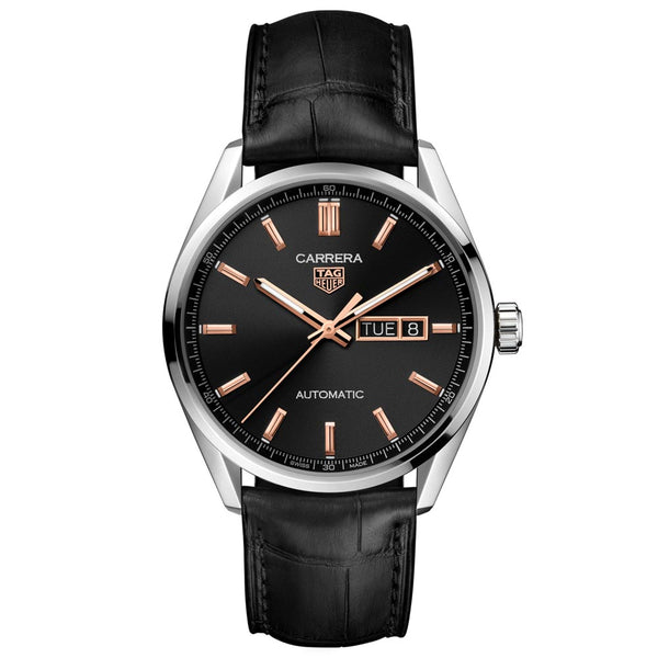 TAG Heuer Carrera Day Date 41mm Black Dial Automatic Gents Watch WBN2013.FC6503