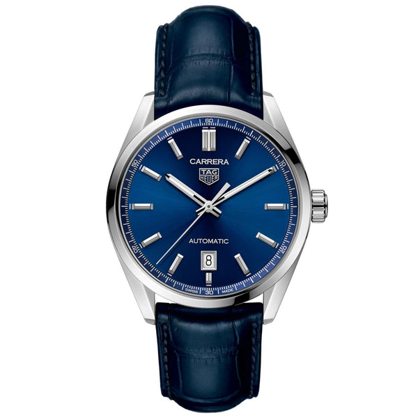 TAG Heuer Carrera 39mm Blue Dial Automatic Gents Watch WBN2112.FC6504