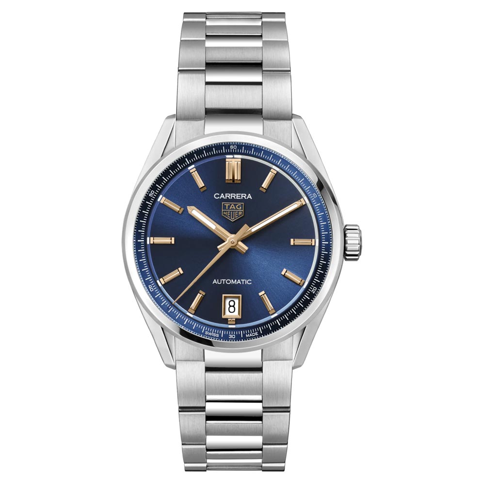 TAG Heuer Carrera Date 36mm Blue Dial Automatic Ladies Watch WBN2311.BA0001
