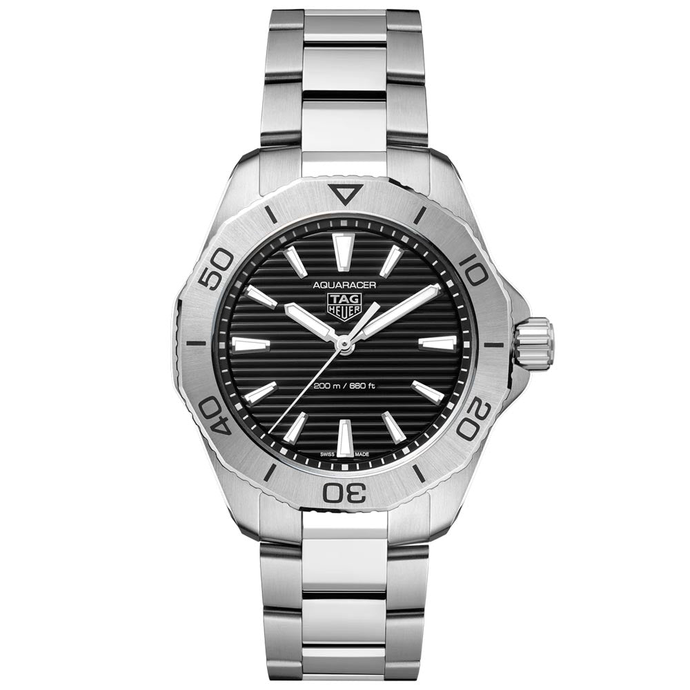 TAG Heuer Aquaracer Professional 200 Black Dial 40mm Quartz Gents Watch WBP1110.BA0627