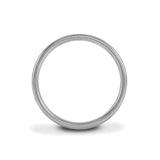 Platinum 3mm Light Court Ladies Wedding Ring