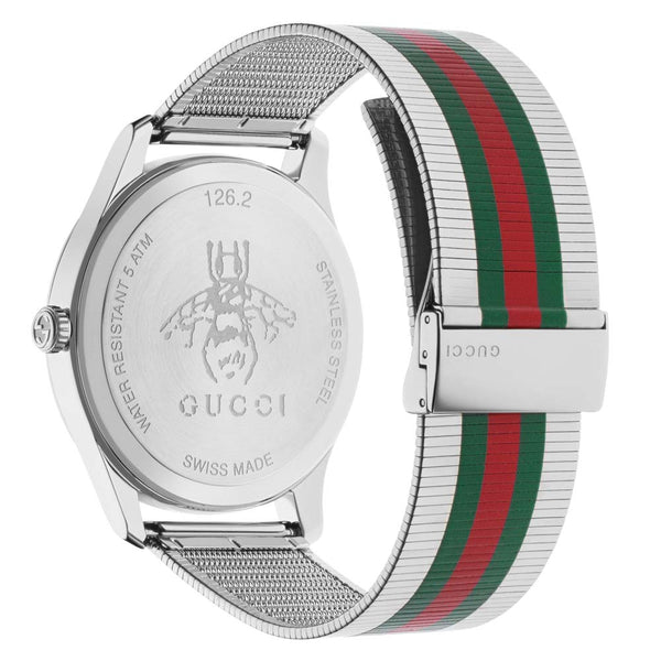 Gucci G-Timeless 42mm Stainless Steel Gents Watch YA126284