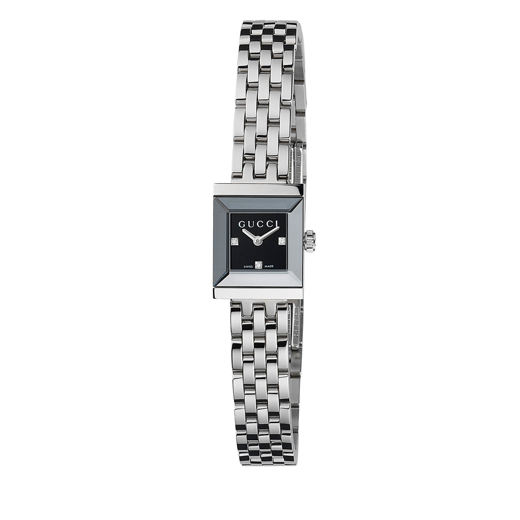Gucci G-Frame Diamond Watch YA128507