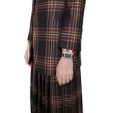 Gucci Ladies G-Frame Stainless Steel Rectangle Mesh Bracelet Watch YA147401